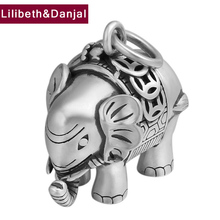 Colgante con inicial para hombre y mujer, joyería de plata de ley 2019 S990, monedero, collar de elefante mejor amigo, fabricación de joyería de colgantes P26, 100% 2024 - compra barato