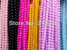 10MM ( 500pcs=6strands, mix 6 colors ) High Quality !Glass Loose Bead Strands Jewelry Beads Accessories 2024 - buy cheap