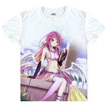 No Game No Life T-shirts kawaii Japanese Anime t-shirt Manga Shirt Cute Cartoon  Sora Shiro Cosplay shirts 40997062138 tee 424 2024 - buy cheap