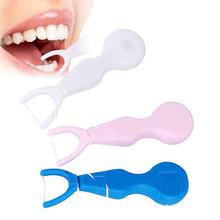 1PC Plastic Rack With Dental Floss Accessories High Quality Portable Teeth Oral Care Cleaner Dental Cleaning Tool Floss Dental 2024 - buy cheap