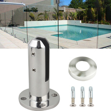 Espigas para escaleras de piscina, balaustrada de vidrio, barandilla de balcón, jardín de casa, valla de baño, Clip de acero inoxidable 2024 - compra barato