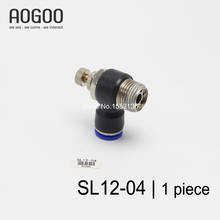 Tube 12mm Thread G1/2 Pneumatic Throttle Valve Pneumatically Quick Connector Exhaust Valve SL12-04 2024 - buy cheap