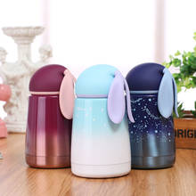 Cute Rabbit Shape Thermos 300ML Stainless Steel Vacuum Flask Mug Cup Coffee Milk Food Thermo Bottle Kids Gift Thermocup Termos 2024 - buy cheap