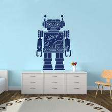 Robot Space Vinyl Sticker Decals Nursery Baby Room Kids Boys Girls Home Decor Bedroom Art Design Interior ,Gifts For Children 2024 - buy cheap