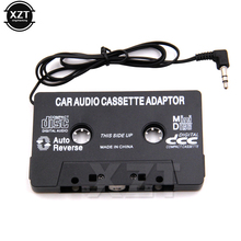 Aux Adapter Car Tape Audio Cassette Mp3 Player Converter 3.5mm Jack Plug For iPod iPhone MP3 AUX Cable CD Player hot sale 2024 - купить недорого