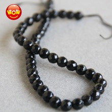 8mm Accessory Crafts New Black Onyx Beads Round Loose DIY Semi Finished Stones Balls Gifts 15inch Jewelry Making Fitting Female 2024 - buy cheap