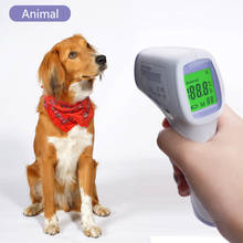 Цифровой дисплей высокая точность ПЭТ электронный термометр с изображением животных инфракрасный термометр 2024 - купить недорого