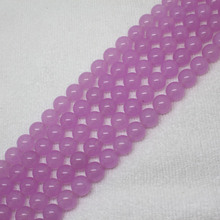 Mini. Order is $7! 12mm Light Purple Jades Round DIY Jewelry Making Loose Beads 15" 2024 - buy cheap