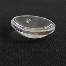 Светодиодная оптическая линза высокой мощности, диаметр 32 мм, 1 шт., прозрачная поверхность фонарика, асферическая фотика, стеклянная плоско-выпуклая линза 2024 - купить недорого