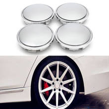 4 Pcs 65mm Universal ABS Chrome Car Wheel Center Tyre Rim Hub Cap Cover Set 2024 - buy cheap