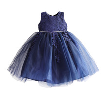 Платье с вышивкой для девочек, Сетчатое платье для танцев в стиле ретро, кружевная детская одежда, vestido infantil От 3 до 8 лет 2024 - купить недорого