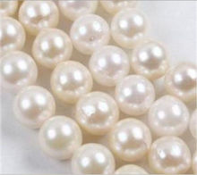 Discount!!DIY Lovely 8MM White Akoya shell Pearl Necklace + Earring AAA 18" beads jewelry making AAA+++ about52pcs/strands 2024 - buy cheap