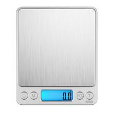 AMIR Digital Kitchen Scale 3kg/0.1g Mini Pocket Cooking Food Scales Stainless Steel Jewelry Scale with Back-Lit LCD Display 2024 - buy cheap