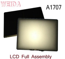 WEIDA 95% New LCD 15.4" For Macbook Retina A1707 Display Touch Screen Full Complete Assembly Replacement A1707 Silver/Grey 2024 - buy cheap