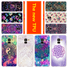 Luxury Case For Samsung A32 A52 A72 A12 A42 5g A21S A50 A51 A3 A5 A6 A7 A8 Plus 2018 2017 Cover Floral Flower Mandala Henna 2024 - buy cheap