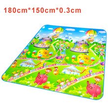 Amusement Park Pattern Kids Educational Floor Rug Playmat Baby Play Mat Carpet Infant Children Games Playing Blanket For Kids 2024 - buy cheap