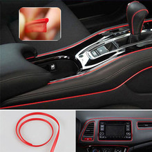 CARPRIE Styling Mouldings Edge Gap Line Interior Point Molding Accessory Garnish 5M For Universal Car Decoration Red m30 2024 - compre barato
