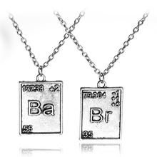 dongsheng A Pair of Vintage Breaking Bad Ba.Br Pendants & Necklaces for Women Men Fashion Jewelry Necklaces for Lover Couple-30 2024 - buy cheap