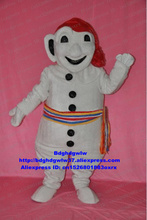 Bonhomme Snowman Snow Man Mascot Costume Adult Cartoon Character Outfit Suit High Street Mall Meeting Welcome zx851 2024 - buy cheap