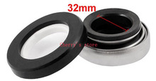 Rubber Bellows Ceramic Rotary Ring Mechanical Seal 32mm Internal Dia 2pcs 2024 - buy cheap