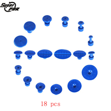 Super PDR Tools 18 pcs/set Blue Glue Tabs Dent Suction Cup For Dent Pullers Slide Hammer Paintless Dent Removal Kit Hand Toolkit 2023 - buy cheap