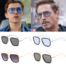 Iron-Man Glasses Movie Superhero Peter Parker Cosplay Edith Sunglasses Prop 2024 - buy cheap