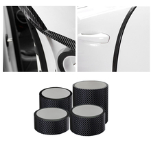 3Meters Car Sticker Car Door Sill Protector 5D Carbon Fiber Pattern Vinyl Stickers Anti Scratch Film Door Trunk Bumper Protector 2024 - buy cheap