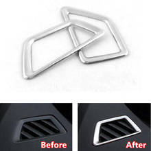 YAQUICKA 2Pcs/set Car Interior Front Dashboard Air Outlet Vent Frame Cover Trim For Peugeot 4008 2017 2018 Styling Accessories 2024 - buy cheap