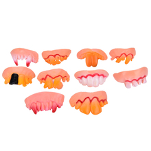 1 шт. День Дурака подарок Веселая обувь для хеллоуина искусственных зубов приколы, розыгрышки шутки, зубы»; забавные вечерние Buckteeth игрушки для косплея 2024 - купить недорого