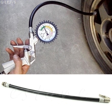 Qilejvs mangueira flexível para pneu de bicicleta, motocicleta, carro, com clipe para inflar pneus 2024 - compre barato