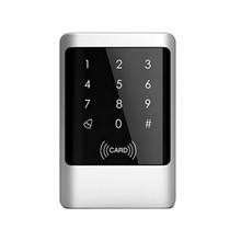 Touch screen & Metal case125KHZ RFID password IP66 keypad waterproof Standalone access controller for door lock gate opener 2024 - buy cheap