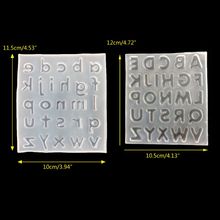 26 English Letters Alphabet Resin Casting Mold Silicone Mold Jewelry Making Tool 2024 - buy cheap