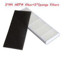 Сменный HEPA-фильтр для робота-пылесоса chuwi ILIFE A4, 5 фотоэлементов, 5 HEPA-фильтров 2024 - купить недорого