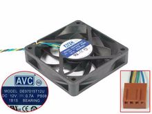 AVC DE07015T12U PS08 DC 12V 0.70A 70x70x15mm 4-Wire Server Cooling Fan 2024 - buy cheap