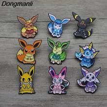 L3411 Cute Eevee Metal Enamel Pin for Backpack/Bag/Jeans Clothes Badge Lapel Pin Brooch Jewelry 1pcs 2024 - buy cheap