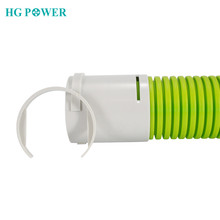 Conector de mangueira de ar de plástico 3 ", conexão reta para duto de ventilação, tubulação de banheiro, cozinha, saída de ventilação 2024 - compre barato