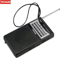 Tecsun-receptor de radiodifusión de 2 bandas, Radio FM, AM, R-218, 76-108 MHz, Mini diseño de bolsillo portátil 2024 - compra barato