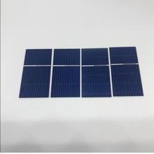 Allmelhores-células solares 52x26mm 0.23w 0.5v, 40 unidades, silicone policristalino, faça você mesmo, carregador de bateria 2024 - compre barato