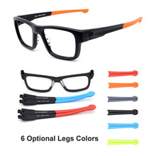 Legs Changable Glasses Frame Tr-90 Plastic Optical Eyeglasses with Colorful Optional Temple Arms Flexible Unisex Fashion Eyewear 2024 - buy cheap
