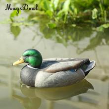 MagiDeal Lifelike Plastic Mallard Duck Decoy Texas Style Deadly Hunting Fishing Lure Drake for Garden Home Decoration Accessory 2024 - buy cheap