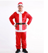 Superior quality christmas santa costume for men claus suit adult santa costumes christmas cosplay clothing new year costume 2024 - buy cheap