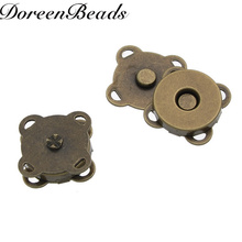 DoreenBeads магнитные застежки античная бронза 15 мм x 15 мм (5/8 "x 5/8"), 10 шт. 2024 - купить недорого