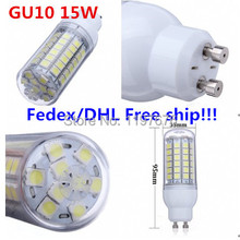 GU10 LED Bulb Lamp 360 emitting degree led corn bulb 15W 69LED SMD5050 LED Bulb Light Warm White/Cold White AC220V 2024 - buy cheap