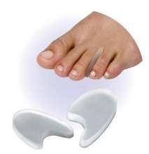 feet care tool GelX All Gel Toe Separator relieve pain FROM Soft Corns protector, overlapping toes 2024 - buy cheap