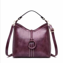 Women's bag Women Leather Handbags Vintage Lady Hand Bags Women messenger Shoulder bag Small Purse Sac A Main Bolsa 2024 - buy cheap