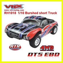 Toys for children VRX Racing RH1018 brushed 1/10 scale 4WD Electric short Truck,rc car not included battery & charger 2024 - buy cheap