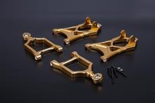 CNC front alloy suspension kit A arm set for 1/5 scale HPI Rovan KM Baja 5B upgrate part 2024 - buy cheap