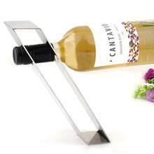 1PC Gravity suspended creative 304 stainless steel wine rack fashion simple wine holder hot sale J3009 2024 - buy cheap