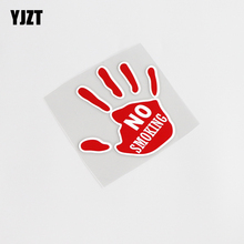 YJZT 10CM*10.3CM Warning Mark No Smoking Car Sticker PVC Decal Decoration 13-0206 2024 - buy cheap