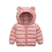 Детские хлопковые пальто; зимняя/осенняя одежда для маленьких девочек; хлопковая верхняя одежда для маленьких мальчиков; модные детские куртки; теплое пальто 2024 - купить недорого